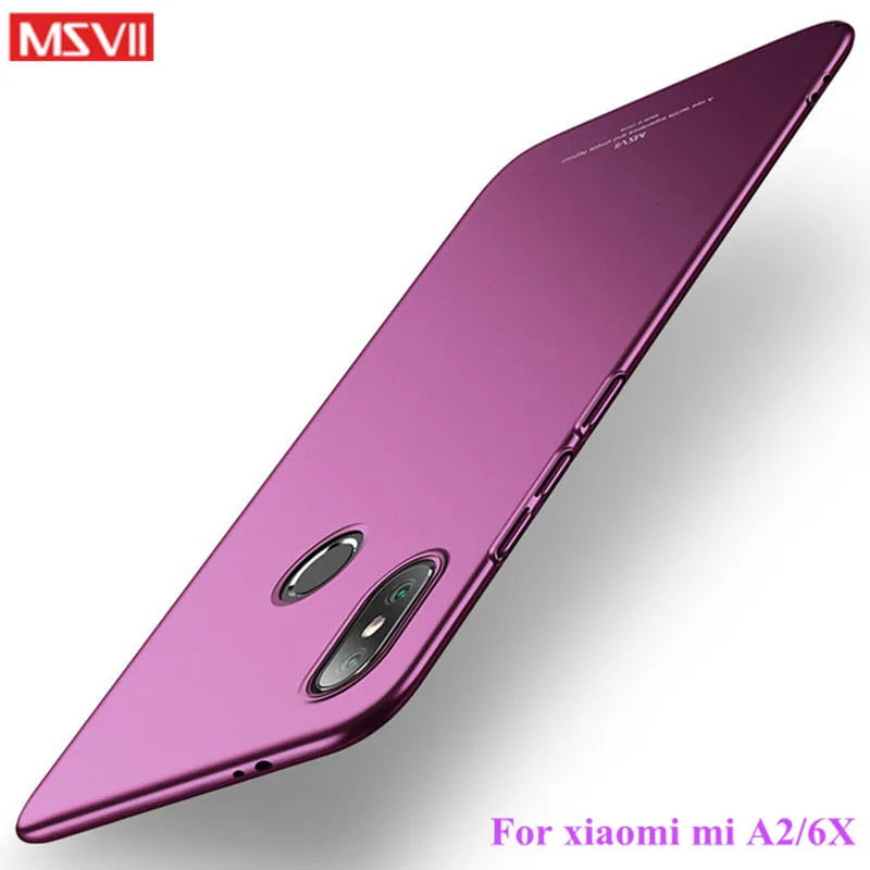 Чехол для xiaomi mi A2 lite ультратонкий полноразмерный защитный чехол накладка msvii 6X Xiomi