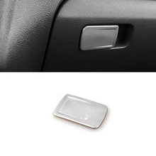 QCBXYYXH автомобильный Стайлинг из нержавеющей стали автомобильный дверца перчаточного ящика коробка Swich Блестки для Volkswagen Polo 2012- автомобильные аксессуары блестки