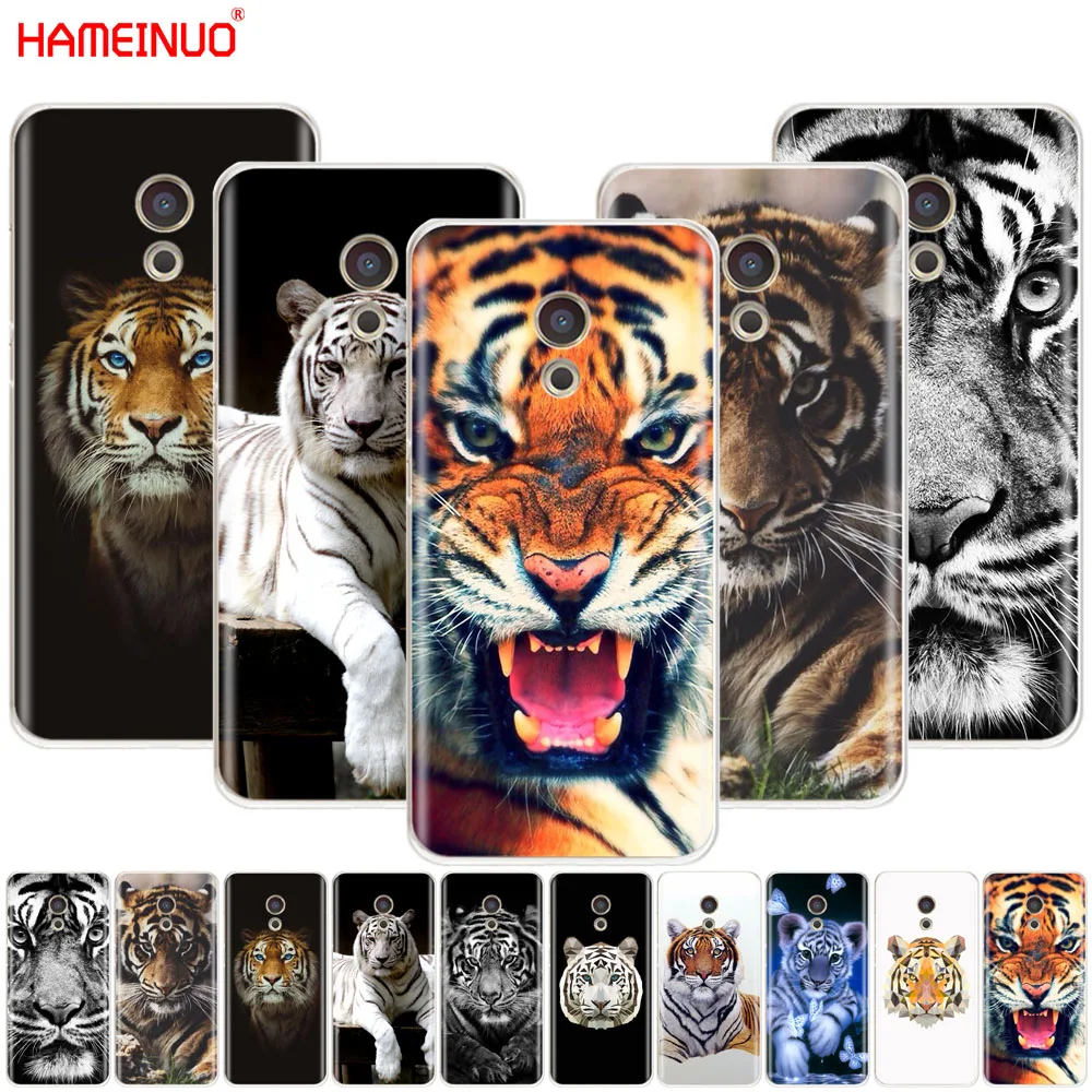 

HAMEINUO animal tiger Cover phone Case for Meizu M6 M5 M5S M2 M3 M3S MX4 MX5 MX6 PRO 6 5 U10 U20 note plus