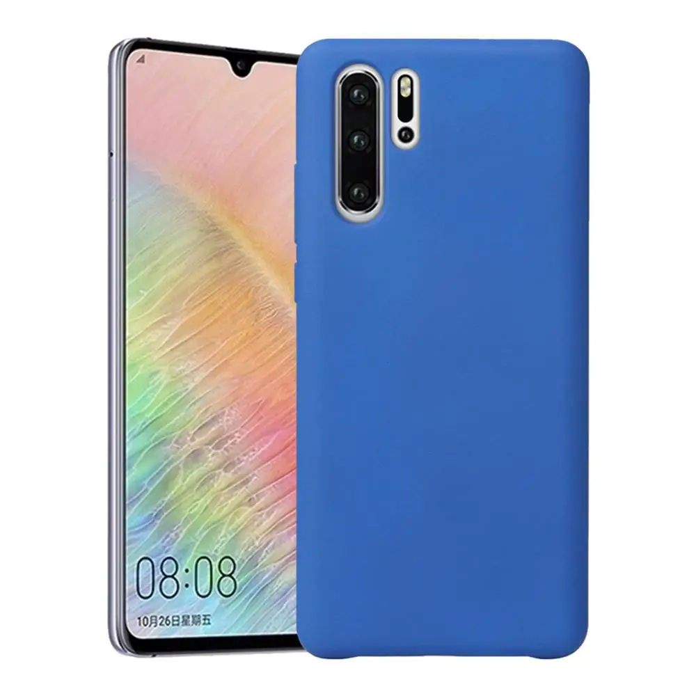 Силиконовый чехол для huawei P30 Pro Coque, чехлы на huawei P30 P 30 Plus P30Pro, чехол Fundas, противоударный защитный чехол для телефона s - Цвет: Синий