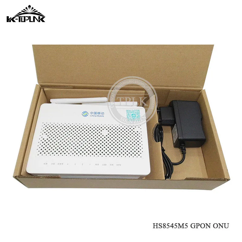 50 шт. HS8545M5 мини размер HS8545M5 GPON ONU ONT с 1GE+ 3FE+ 1TEL+ USB+ Wifi портов с английской прошивкой дешевая цена