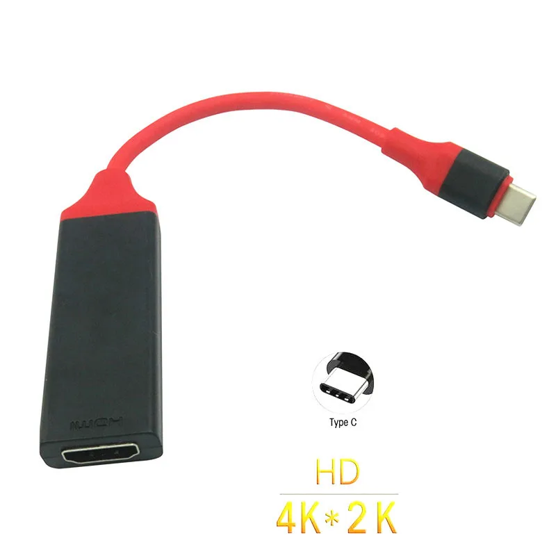 HDTV видео адаптер USB C USB3.1 Тип телефон аудио к HDMI 4K ТВ для Samsung Galaxy S8 S9 Plus Note 8 Note9 LG G5