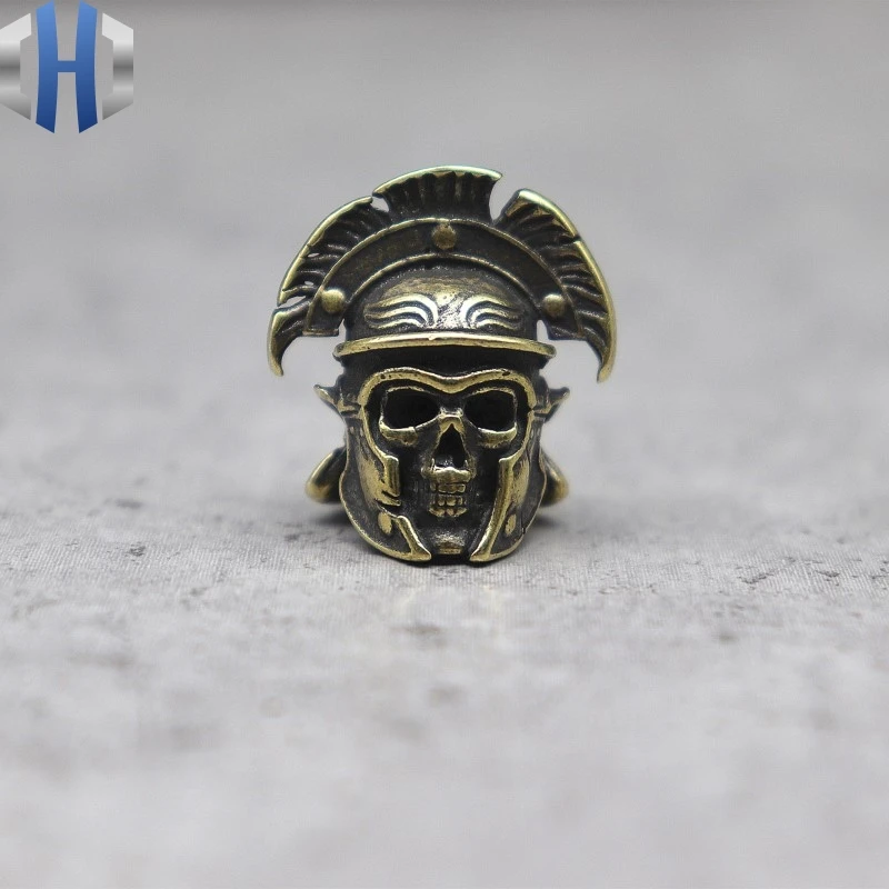 

Knife Beads EDC Tool Parachute Rope Spartan Corps Skull Helmet Paracord Beads