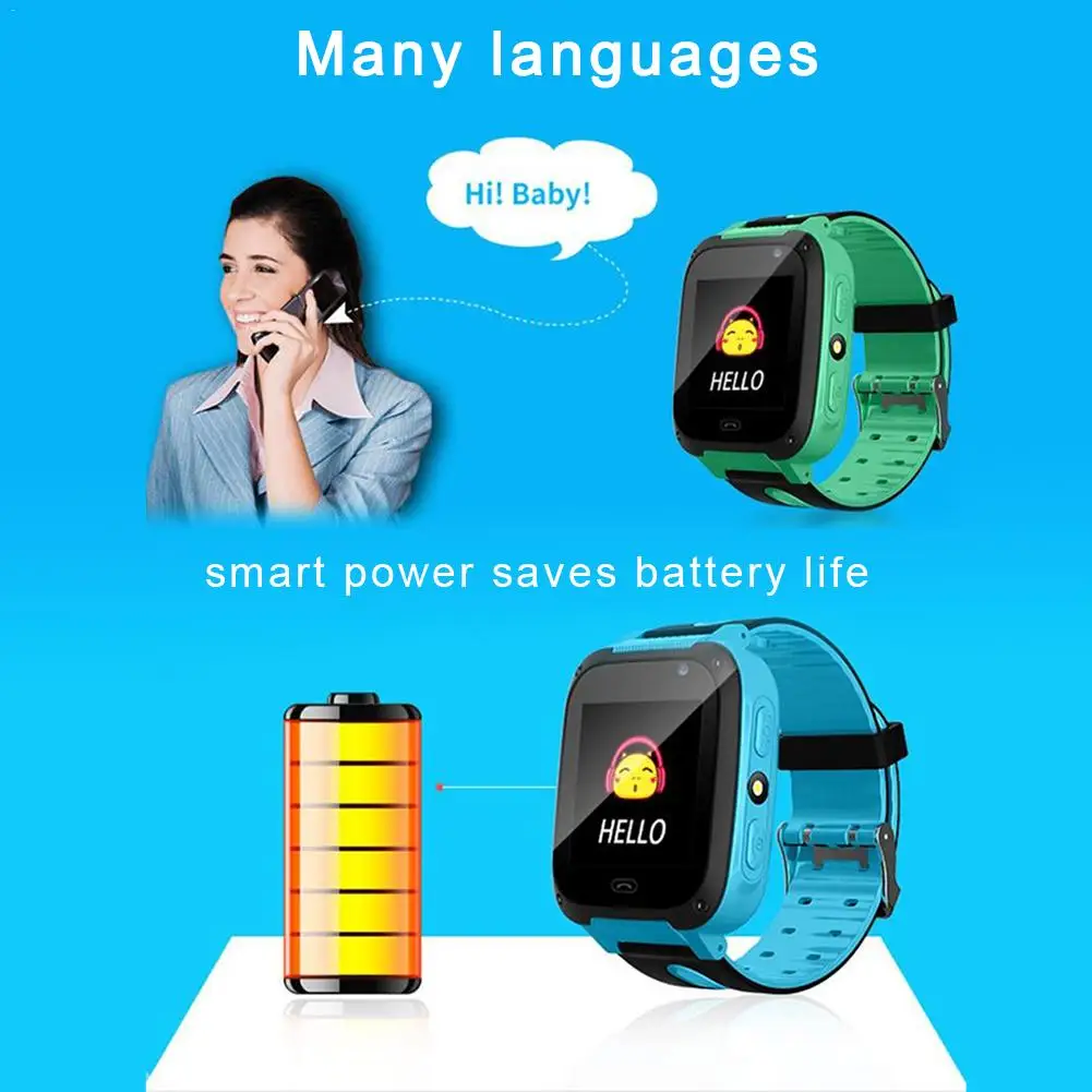  V6 Smart Uhr Baby Mit SMART UHR GPS Tracker Bluetooth Anti Verloren Monitor SOS IP67 Telefon Smartw