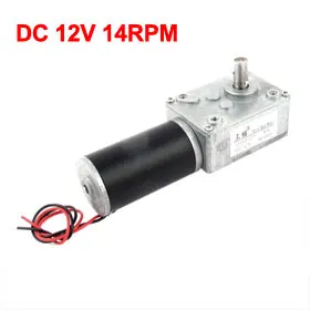 

UXCELL Hot Sale 1 Pcs DC 12V 14RPM High Torque Electric Power Speed Reduce Gear Box Motor