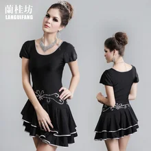 Новая женская одежда для латинских танцев, аэробика Samba, одежда для танца живота, квадратная форма для танцев, Одежда для танцев, B-4213