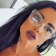 CCSPACE женские очки кошачий глаз оправа женские красные розовые оптические очки модные очки по рецепту компьютерные очки 45366