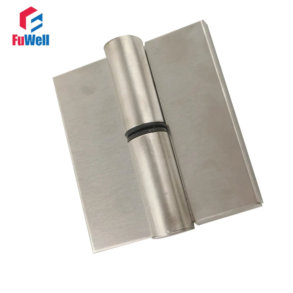 2pcs Stainless Steel Door Hinges Automatic Close for Restroom Patrition