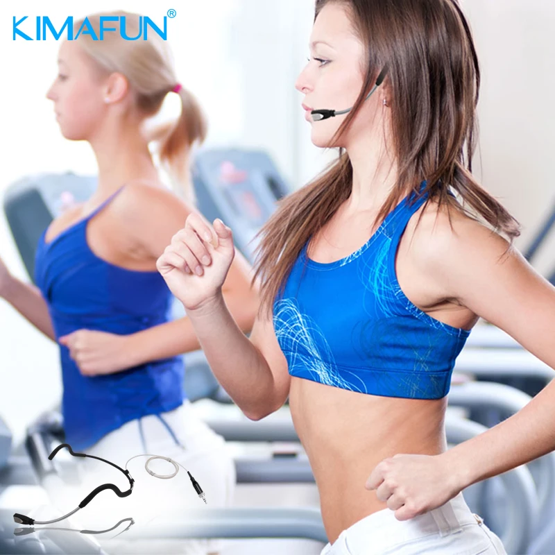 KIMAFUN KM WP88 водонепроницаемый микрофон гарнитура Sweatproof Однонаправленный головной