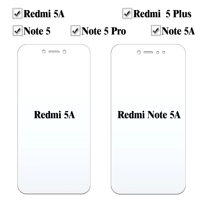 2 шт Стекло красное mi Note 5 стекло защитное стекло для экрана для красного mi 5A Note 5 Pro Plus Tremp стекло es на Ksio mi A5 Note5 Glas
