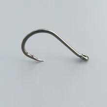 Набор рыболовных крючков из высокоуглеродистой стали в рыболовных крючках джиг колючая с отверстием для рыболовных аксессуаров для рыбалки Прямая