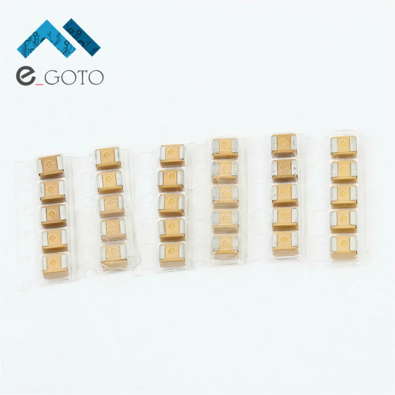 SMD Tantalum Capacitors Assorted Kit 6valuesx5pcs=30pcs 10UF 220UF 3528