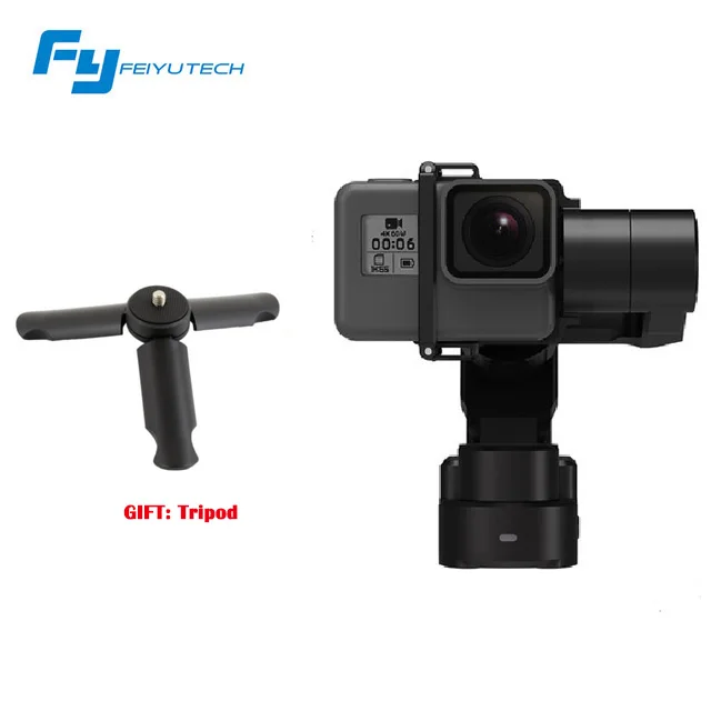 

Feiyu Tech FY WG2X 3-Axis Wearable Waterproof Gimbal for GoPro Hero 7 6 5 4 Session for Yi 4K camera PK WG2