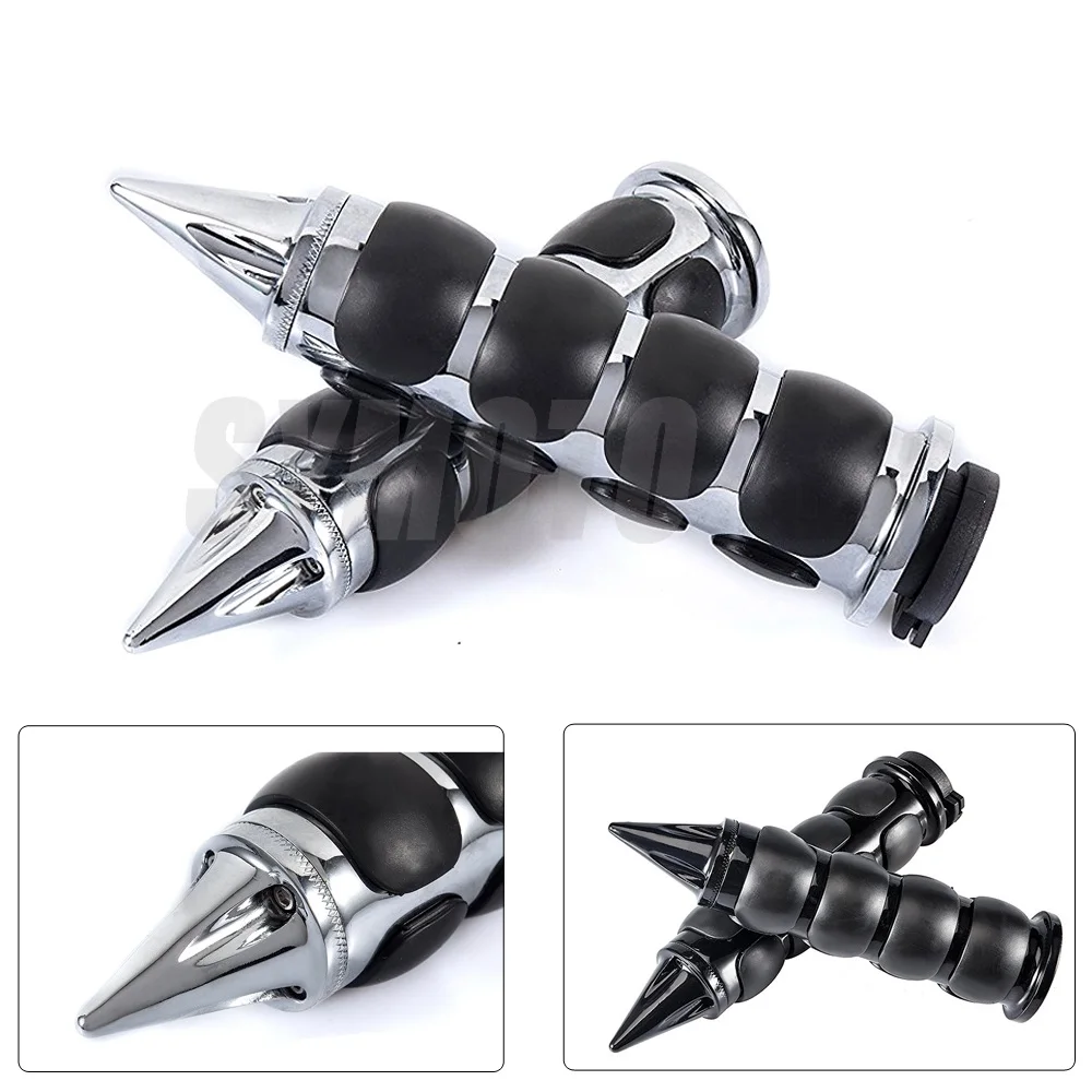 Универсальные ручки для мотоцикла 1 дюйм 25 мм Harley XL 883 1200 Suzuki Kawasaki Yamaha Honda Steed 400 600