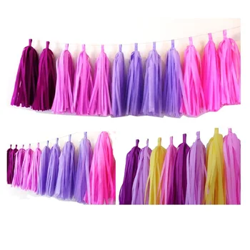 

Wedding Party Paper Tassel Festival&Birthday Party Decoration paper Tassel,30 pcs/lot,12 colors