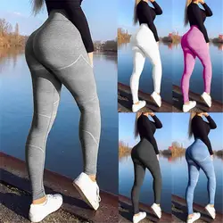 Пикантные Большие размеры Push Up леггинсы Mujer Женская одежда Activewear хлопковые леггинсы в стиле панк Рок спандекс джеггинсы