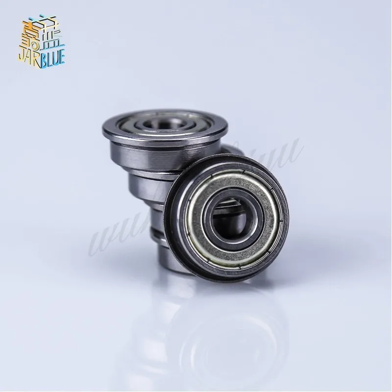 10pcs F623ZZ F604ZZ F605ZZ F606ZZ F607ZZ F608ZZ F623ZZ F624ZZ F625ZZ F626ZZ F634ZZ F635ZZ Flange Bushing Ball Bearings 3*10*4 mm