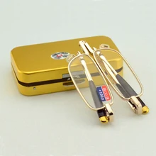 Тонкая оправа, лупа для пожилых людей, очки для чтения, для женщин и мужчин, очки для дальнозоркости, диоптрий, 1,5, часы, складные очки для чтения, Рождество