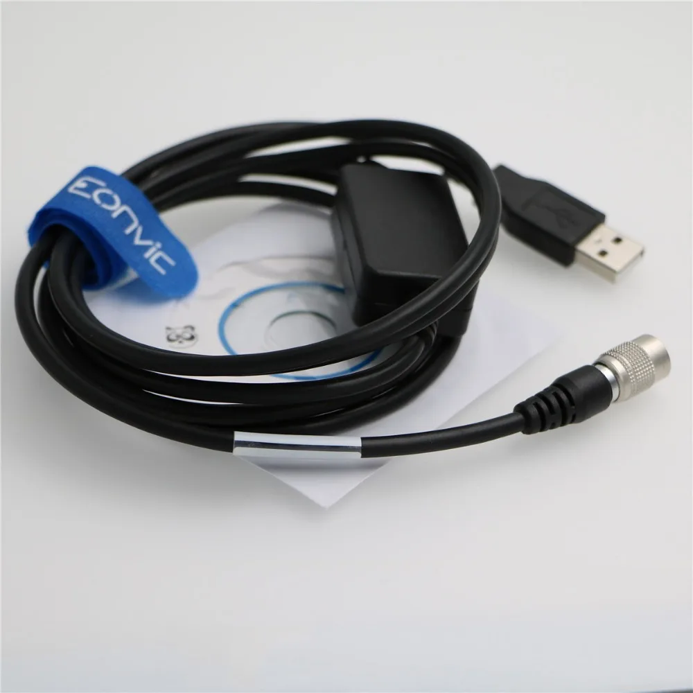 USB на 6 контактный мужской интерфейс кабель для передачи данных TOPCON/SOKKIA всего