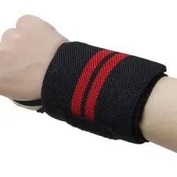 Спортивные наручные ремень для занятий тяжелой атлетикой фитнес тренажерный зал бандаж рука поддерживающий браслет продажи