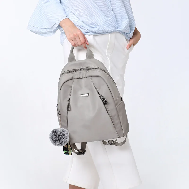 EBOYU Womens Oxford Backpack Casual Style Laptop Backpacks Daypack Anti-Theft Shoulder Bag for Ladies#C3496-8