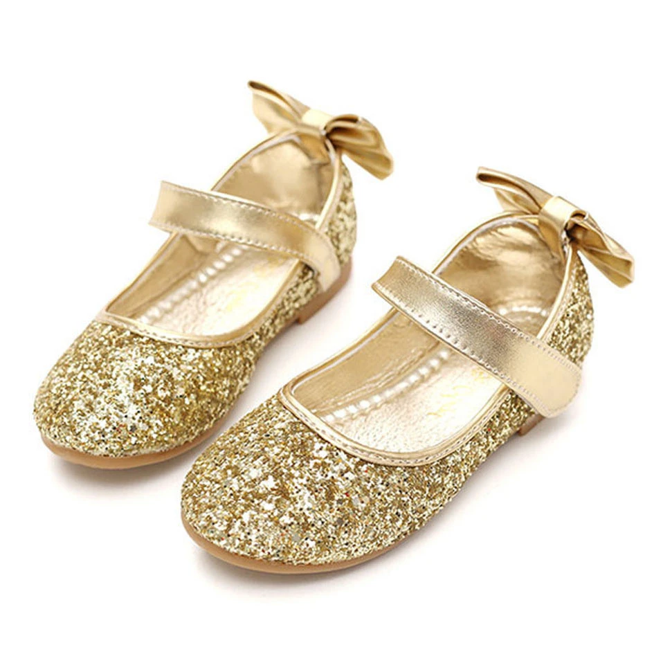 childrens gold ballet shoes