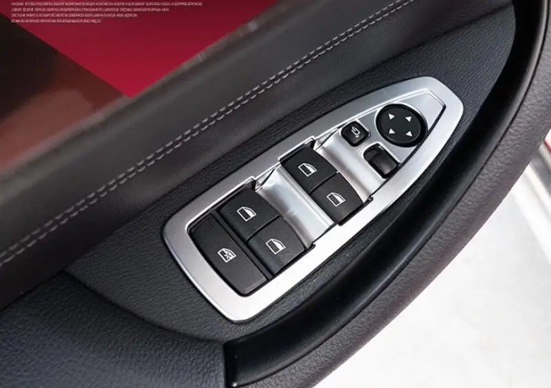 Для BMW X1 F48 2016 2017 матовый из нержавеющей стали/АБС-хромированный пластик левый