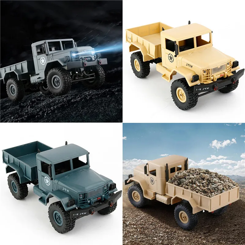 1 16 2 4G 4WD Military Truck Four wheel Drives Off road Climbing font b Car