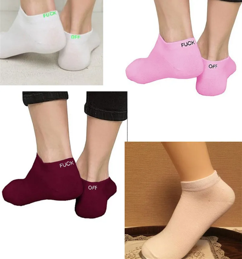 

1Pair Unisex Socks Men's Boat Sock Letter Soild Cotton Men's Socks Autumn Comfortable Sweat Deodorant Sock Men funny meias E17