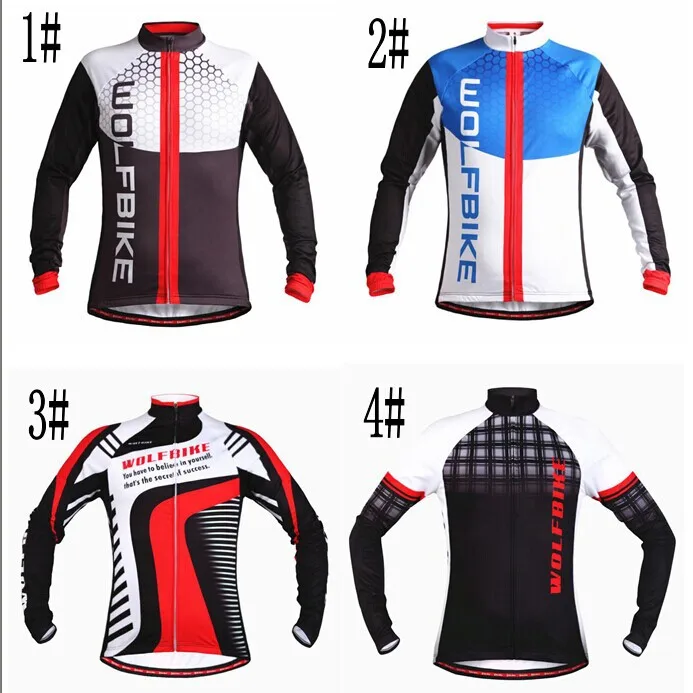 Cycling Jerseys Unisex Spring Autumn and Winter Style Outdoor Sporting Riding Coat with Thermal Fleece Shirts | Спорт и развлечения