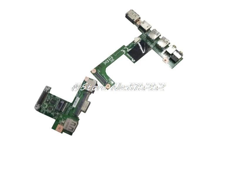 Ноутбук USB/аудио плата для MSI GE60 из 2 предметов GE60-2PC MS-16GFB MS-16GF1 GP70 MS-175A1 VER: 1,1 90% новый б/у