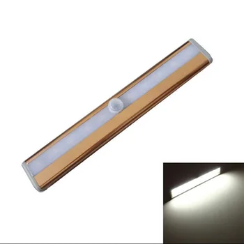 

Free shopping LED PIR Infrared Motion Sensor light Closet Cabinet Light sensor New Arrival