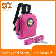 DannyKarl Новинка Pet тяга от рюкзака многофункциональная собачья Тяговая веревка игрушка из веревки для собак принадлежности