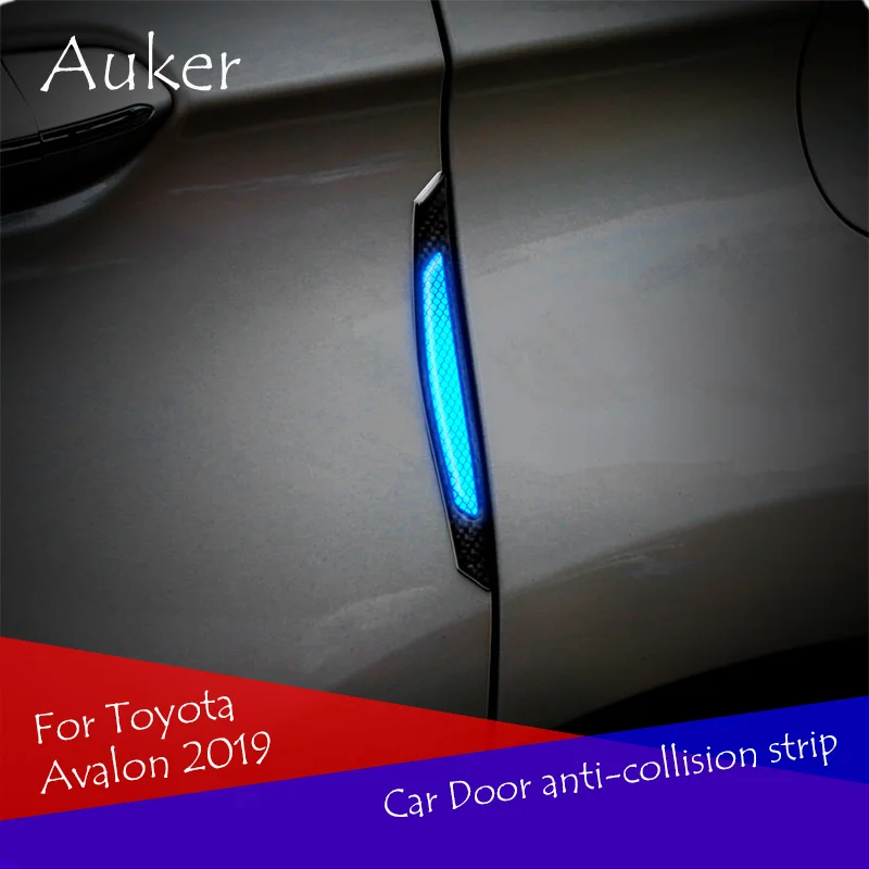 

Car Door Edge Guards Car Door Protection Reflective Strip 4Pcs/Set For Toyota Avalon 2019