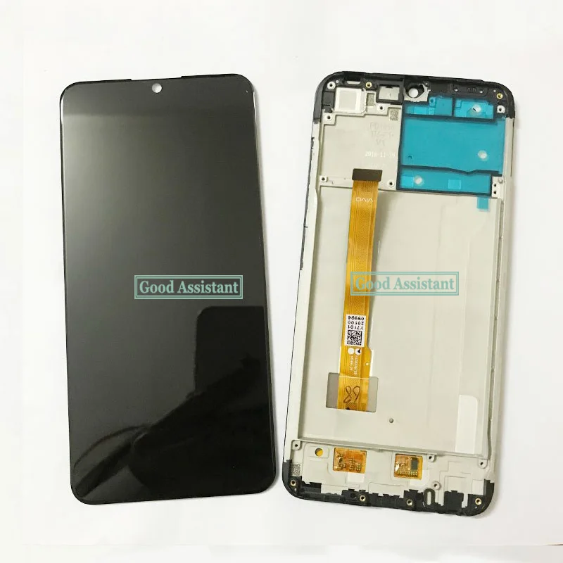 Для BBK Vivo Y91 Y91i Y91c Y93 Y93s Y93st Y95 MT6762 ЖК Дисплей+ кодирующий преобразователь сенсорного экрана в сборе запасные с рамкой