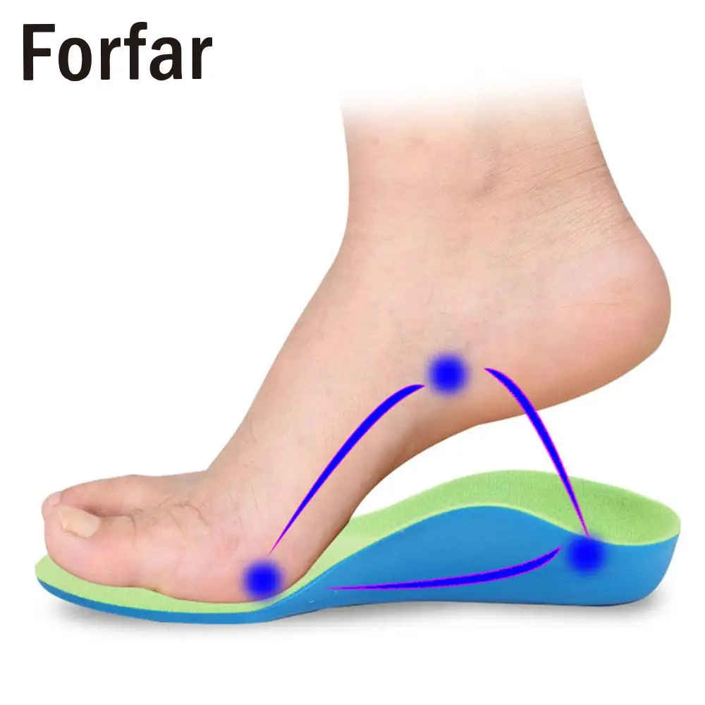 

12Size Unisex Orthopedic Insoles Orthotic Shoes Pads Correction Feet Sport Increased Pad Sport Orthopedic Insole Foot Care