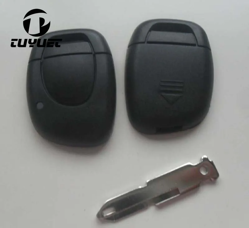 1 кнопка дистанционного ключа оболочки для Renault Twingo Clio Kangoo мастер без Батарея зажим