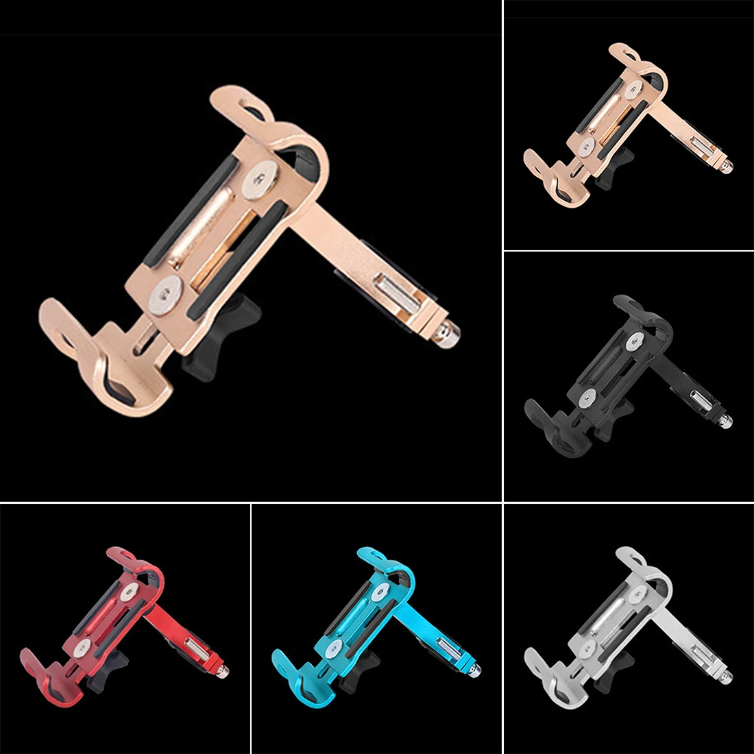  2018 heißer Aluminium Legierung Fahrrad Telefon Halter 35-65 