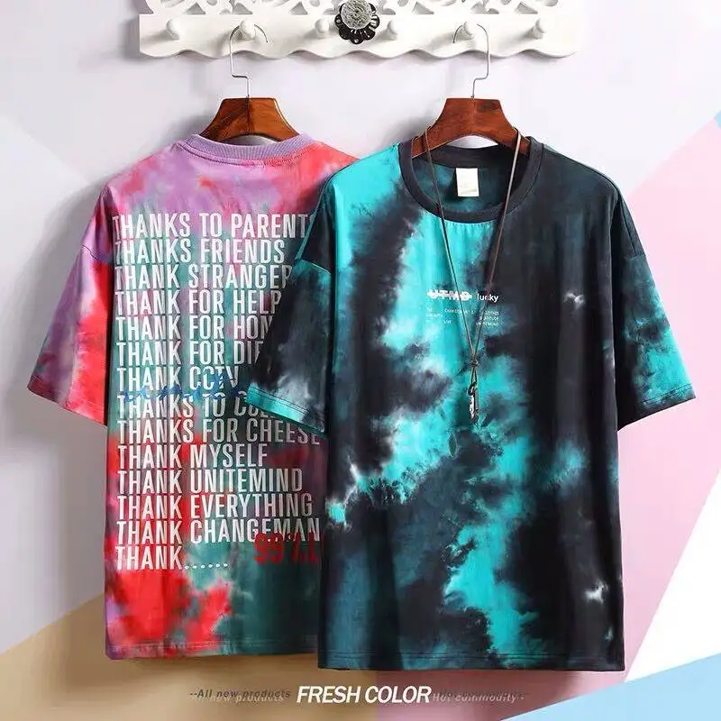 

Hip Hop T-shirt Men Women 2019 Summer Round Neck Men's Irregular pattern Tshirt Streetwear Casual 3D T Shirts Dance T Shirt Male