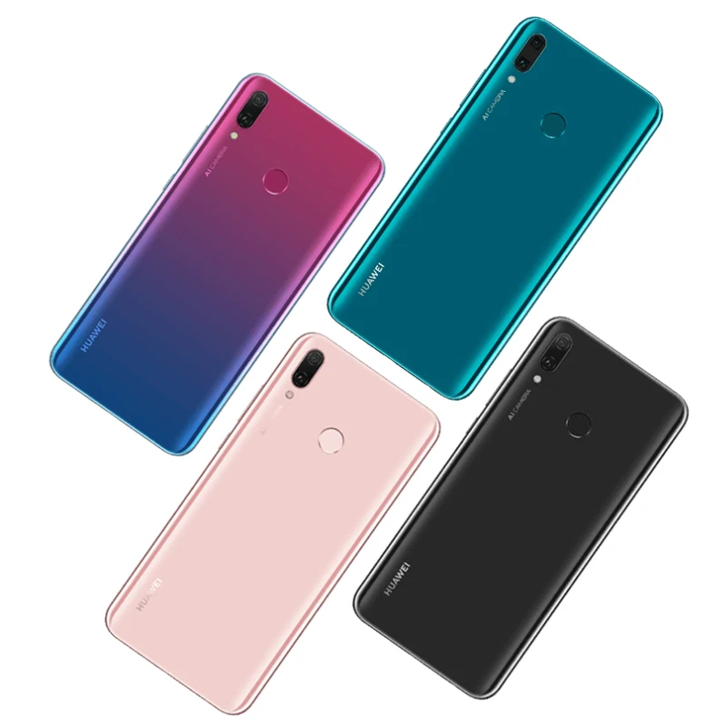 Huawei Y9 смартфон с 6 5 дюймовым дисплеем восьмиядерным процессором Kirin 710 2340x1080 4000 мАч