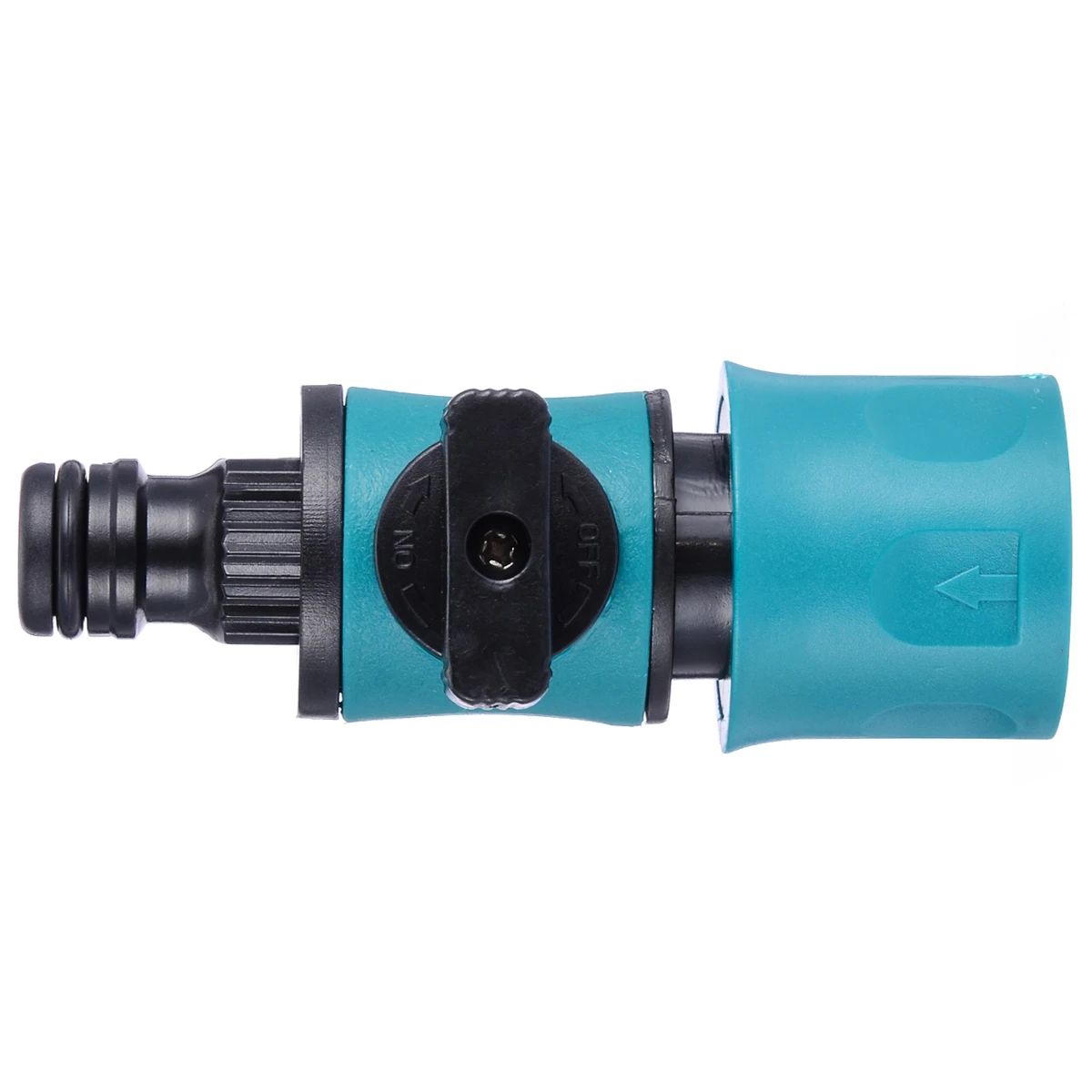 1pcs 1/2`` Car Washing Hose Quick Connector Water Pipe Fittings With Valve Garden Irrigation Tools