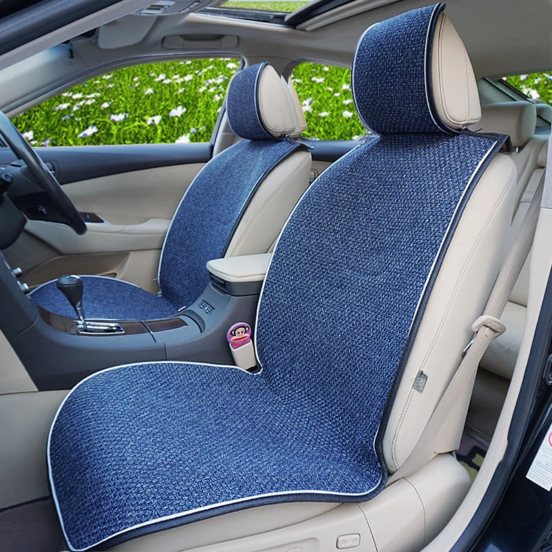 2018Новый 1шт передние сиденье автомобиля льняных тканей сиденья, универсальные чехлы для всех автомобиля,чехлы для автомобиля ford focus 2,чехлы на сиденья автомобиля для авто skoda rapid,чехлы на авто hyundai solaris