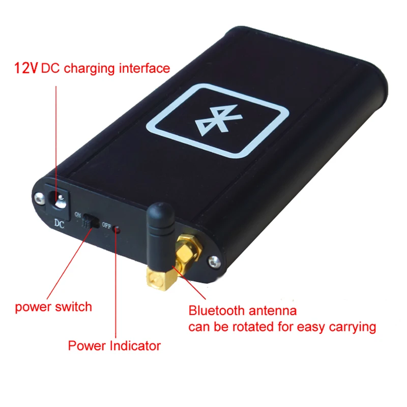 CSR8675 Portable Bluetooth 5 0 decoder DAC headphone amplifier CSR8675 supports APTX LDAC Audio Receiver T0278