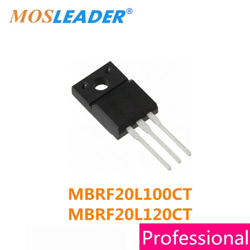 Mosleader 50 шт. TO220F MBRF20L100CT MBRF20L120CT MBRF20L100 MBRF20L120 MBRF20L100C MBRF20L120C 20L100 20L120 высокое