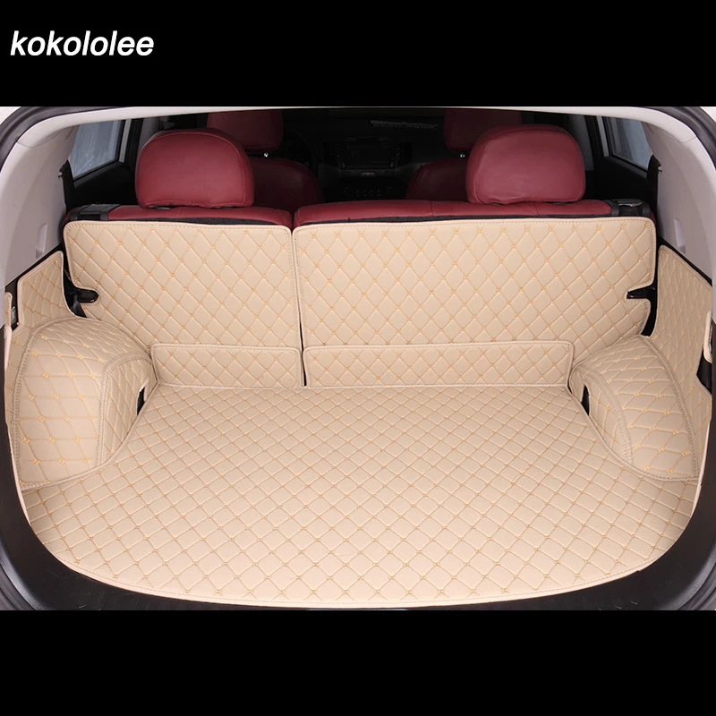 

kokololee Custom car trunk mats for Lincoln all models MKZ MKC MKX car styling auto accessories