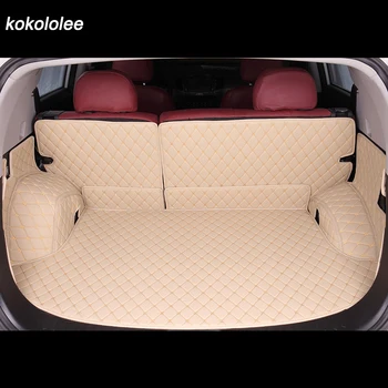 

kokololee Custom car trunk mats for Lincoln all models MKZ MKC MKX car styling auto accessories