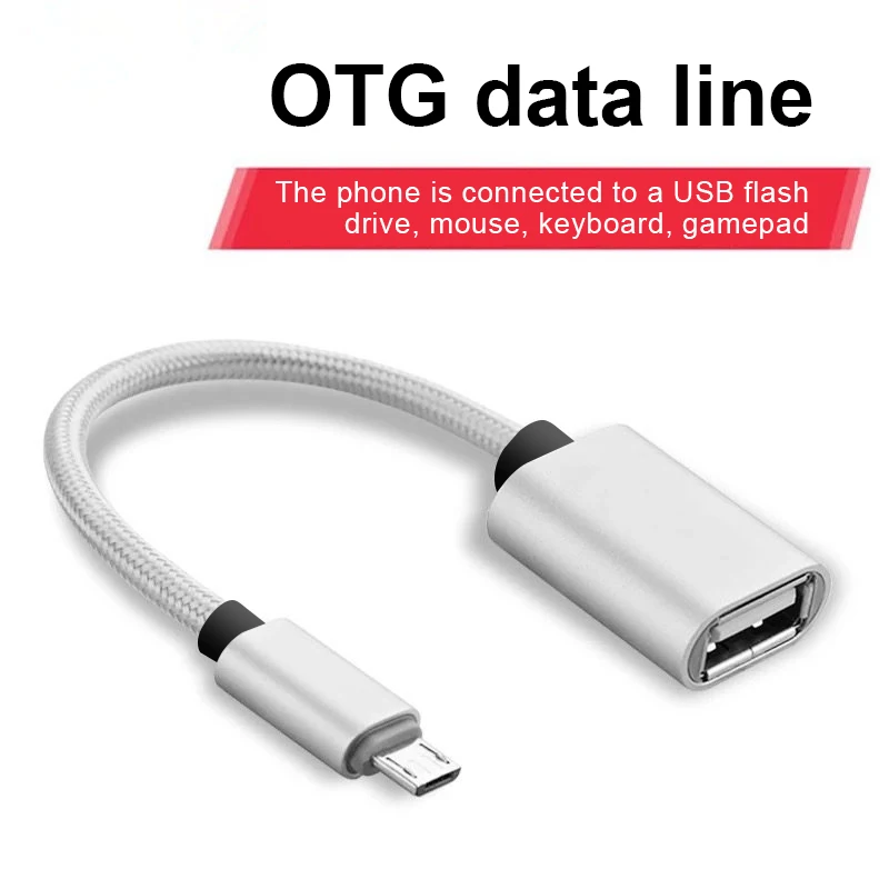 Micro usb кабель адаптер для OTG micro usb разъем универсальный для micro usb аудио данных OTG для Xiaomi Redmi Note 5 планшет Android