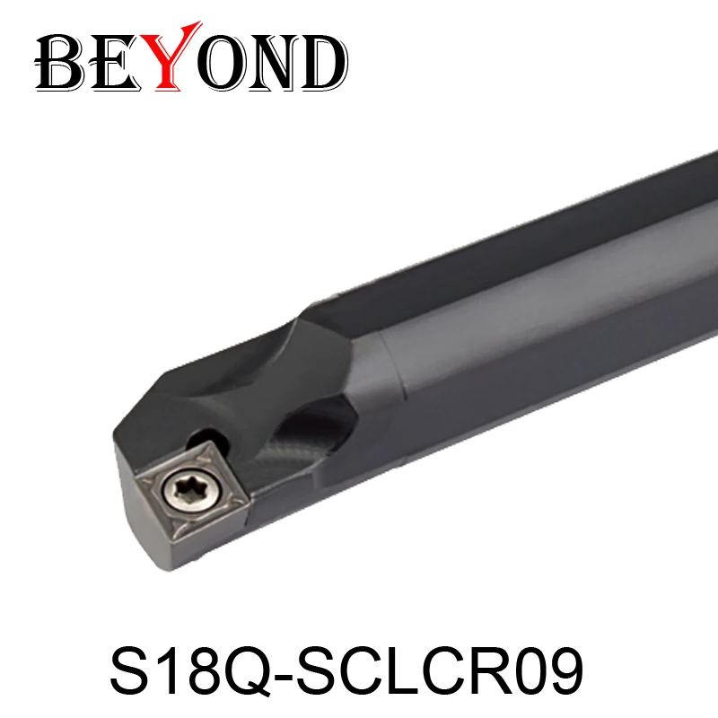 BEYOND factory outlet SCLCR SCLCL S18Q-SCLCR09 S18Q-SCLCL09 18 мм резец для внутренней обточки держатель ЧПУ Расточная штанга токарный станок резак инструменты