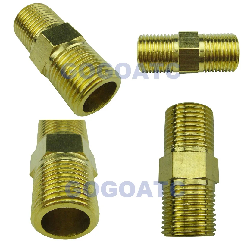 1-2 50mm brass connector union 1-1
