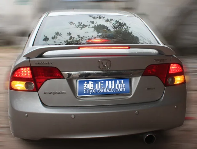 Spoiler For Honda Civic 2006 2007 2008 2009 2010 2017 High Quality Spoiler For Honda Civic 2006 2007 2008 2009 2010 2017 High Quality Rear Wing Spoilers Trunk Lid Diffuser